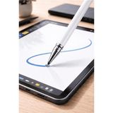 General Mobile Gm 20 Pro Uyumlu Dokunmatik Stylus Kalem Disk Uçlu Hassas Beyaz Tablet Telefon Çizi - Renkli - 1