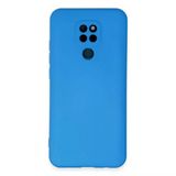 General Mobile Gm 20 Uyumlu Kılıf Nano İçi Kadife Silikon - Mavi