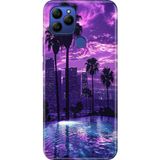 General Mobile Gm 21 Kılıf Desenli Baskılı Tpu Rubber Kapak Landscape - 001-Renkli