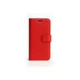 General Mobile GM 21 Plus Cüzdanlı Standlı Kapaklı Kılıf Kırmızı ile uyumlu