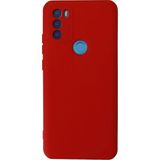 General Mobile Gm 21 Plus Kılıf Nano Içi Kadife Silikon - KIRMIZI-(5796)