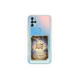 General Mobile GM 21 Pro ile Uyumlu Burç Kartları Kova Tasarımlı Şeffaf Silikon Kılıf