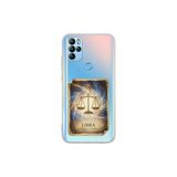 General Mobile GM 21 Pro ile Uyumlu Burç Kartları Terazi Tasarımlı Şeffaf Silikon Kılıf