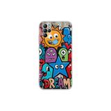 General Mobile GM 21 Pro ile Uyumlu Grafiti Dream Street Tasarımlı Şeffaf Silikon Kılıf