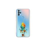 General Mobile GM 21 Pro ile uyumlu Splash ahtapot tasarımlı şeffaf silikon kılıf