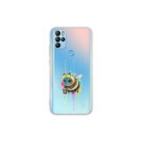 General Mobile GM 21 Pro ile uyumlu Splash arı tasarımlı şeffaf silikon kılıf