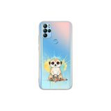 General Mobile GM 21 Pro ile Uyumlu Splash Mirket Tasarımlı Şeffaf Silikon Kılıf