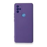 General Mobile Gm 21 Pro Kılıf Nano Içi Kadife Silikon - Mor