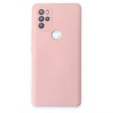 General Mobile Gm 21 Pro Uyumlu Kılıf Nano İçi Kadife Silikon - Pudra