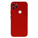 General Mobile GM 22 Plus İle Uyumlu Kılıf Kamera Korumalı Silikon Rubber Arka Kapak Kırmızı