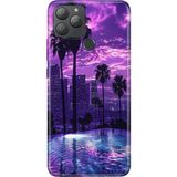 General Mobile Gm 22 Plus Kılıf Desenli Baskılı Tpu Rubber Kapak Landscape - 001-Renkli
