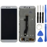 General Mobile Gm 8 Go Uyumlu Çıtalı A Kalite Lcd Ekran Dokunmatik Beyaz + Tamir Seti