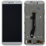 General Mobile Gm 8 Go Uyumlu Çıtalı Lcd Ekran Dokunmatik Beyaz