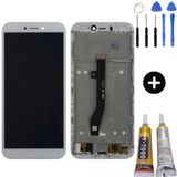 General Mobile Gm 8 Go Uyumlu Çıtalı Orjinal Lcd Ekran Dokunmatik Beyaz + Montaj Seti