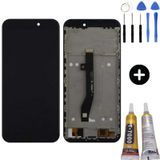 General Mobile Gm 8 Go Uyumlu Çıtalı Servis Lcd Ekran Dokunmatik Siyah + Montaj Seti