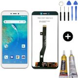 General Mobile Gm 8 Go Uyumlu Hk Lcd Ekran Dokunmatik Beyaz + Montaj Seti