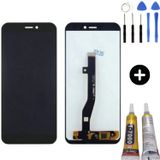 General Mobile Gm 8 Go Uyumlu Hk Lcd Ekran Dokunmatik Siyah + Montaj Seti