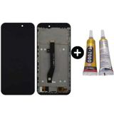 General Mobile Gm 9 Go Uyumlu Çıtalı Lcd Ekran Dokunmatik Siyah + B7000
