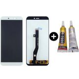 General Mobile Gm 9 Go Uyumlu Lcd Ekran Dokunmatik Beyaz + B7000