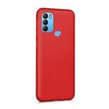 General Mobile GM21 Plus Premium Silikon Kılıf Bordo