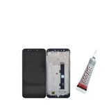 General Mobıle Gm8 Ekran Dokunmatik Çıtalı (Siyah) B7000 Yapıştırıcı