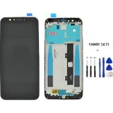 General Mobile GM8 Lcd Ekran Dokunmatik Kalite ÇITALI SİYAH + TAMİR SETİ