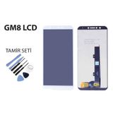 General Mobile Gm8 Lcd Ekran Dokunmatik Siyah beyaz