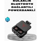 General Powerbank Özellikli Bluetooth Kablosuz Kulaklık – Dokunmatik Kontrol Uzun Pil Ömrü Ergonomik Tasarım - Belirtilmemiş