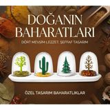 General Seasoning Shakers Dört Mevsim Baharatlık - Çok Renkli - 0,5 ml