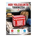 Generic 25 Litre Isı Yalıtımlı Termos Çanta Alüminyum Folyo İç Kaplamalı Piknik Çantası
