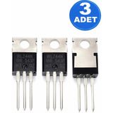 Generic 3 Adet IRLZ44N Mosfet – Logic Level, Yüksek Akım, TO-220 Paket - 1