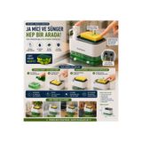 Generic Basınçlı Sıvı Sabunluk ve Süngerlik – 2’si 1 Arada Mutfak Dispenseri