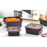 Generic Bölmeli Mikrodalga Uyumlu Yemek Kabı Lunch Box Sızdırmaz Saklama Kabı Bej