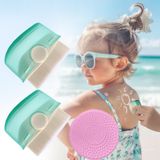 Generic Çocuklar için 2 Paket Güneş Koruyucu Aplikatör, Makyaj Fırçaları Güneş Kremi Buddy Fırça Vakfı Fırçası Çocuklar Kadınlar için Güneş Kremi Sıvı Fondöten Pudra