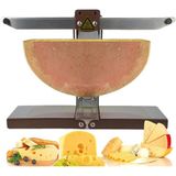 Generic Elektrikli Peynir Eritici 900W Ticari Ayarlanabilir 0-90 ° Açı Raclette Izgara, Restoranlar ve Mutfaklar Için Yarım Peynir Rulosunu Eritmek Için - Siyah