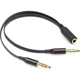 Generic Kulaklık Mikrofon Çevirici Ayırıcı Switch Splitter 3.5mm - Standart