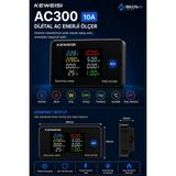 Generic KWS-AC300 10A Dijital Ac Enerji Analizörü – Renkli Lcd, Voltmetre ve Wattmetre