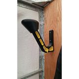 Generic Motosiklet Kask Askısı Duvar Tipi Kask Tutucu ve Anahtarlık Standı - 1 - Sarı