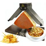 Generic Peynir Eritme Makinesi 1000W Hızlı Isıtma Çok Fonksiyonlu Peynir Eritici Raclette Izgara Paslanmaz Çelikten Yapılmış, Eritme Çıkışı 0 ~ 90 ° Mutfak Için Ayarlanabilir - Siyah