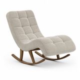 Generic Smarto Relax Napoli Sallanan Ergonomik Dinlenme Koltuğu TV Koltuğu Berjer (Beyaz)