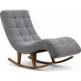Generic Smarto Relax Napoli Sallanan Ergonomik Dinlenme Koltuğu TV Koltuğu Berjer (Gri)