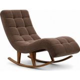 Generic Smarto Relax Napoli Sallanan Ergonomik Dinlenme Koltuğu TV Koltuğu Berjer (Kahverengi)