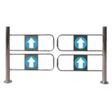 Generico 160 x 100 cm (160 x 100 cm) güvenlik açılan kapı 1 yönlü güvenlik kapısı otomatik kilitleme metal kapı