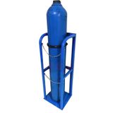 Generico Ağır Hizmet Tipi Oksijen Silindir Tutucu, Bağımsız Oksijen, Propan, CO2 ve Nitrojen Tüpleri için Raf Düzenleyici - Dayanıklı Raf Düzenleyici (27 cm / 10,6 inç - 35 cm