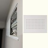 Generico Elektrikli Panel İnce Kapak - Şık Elektrikli Çerçeve Kapağı 50 x 40 cm (19,75 inç x 15,75), Dayanıklı ve Boyanabilir, Modern Ev Dekoru İçin İdeal, Mükemmel