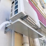 Generico Klima için drenaj tepsisi, klima için taşınabilir damlama tepsisi, 710 x 240 mm, HVAC drenaj tahtası, ısı pompası sistemleri için minisplit damlama toplama EF