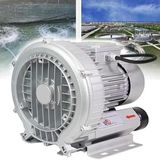 Generico Rejeneratif Türbin Üfleyici, Endüstriyel Yüksek Basınçlı Dönen Halkalı Üfleyici, Yüksek Basınçlı Dönen Vakum Pompası 250 W 0,34HP, 220 V/50 Hz Hava Üfleme Etkisi için