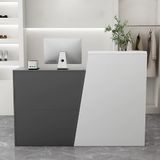 Generico Resepsiyon Masası, Satış Masası, Sandık, Ofis, Dolap, Çekmeceli Masa, Çekmeceli Modern Ahşap Resepsiyon Masası, Çekmeceli ve Raflı, Klinikler, Mağazalar ve Ofisler için İdeal, Şık Tasarım