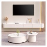 Generico TV için yüzen raf, TV dolabı, duvara monte edilebilen multimedya ünitesi, depolama kapılı konsol, yüzen TV dolabı, duvara monte etmek için TV dolabı, birleşik