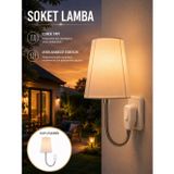 Generics Ayarlanabilir Soket Lamba Gece Okuma Işığı - KTFIAB6173-8389
